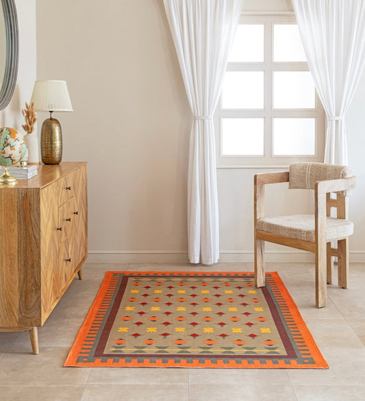 Desert Ember Tribal Rug