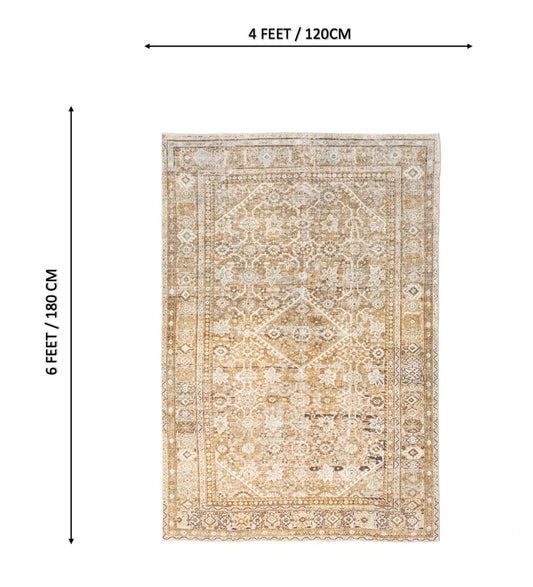 Desert Heirloom Vintage rug - back view