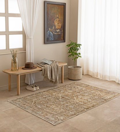 Desert Heirloom Vintage handcrafted cotton area rug - main product view