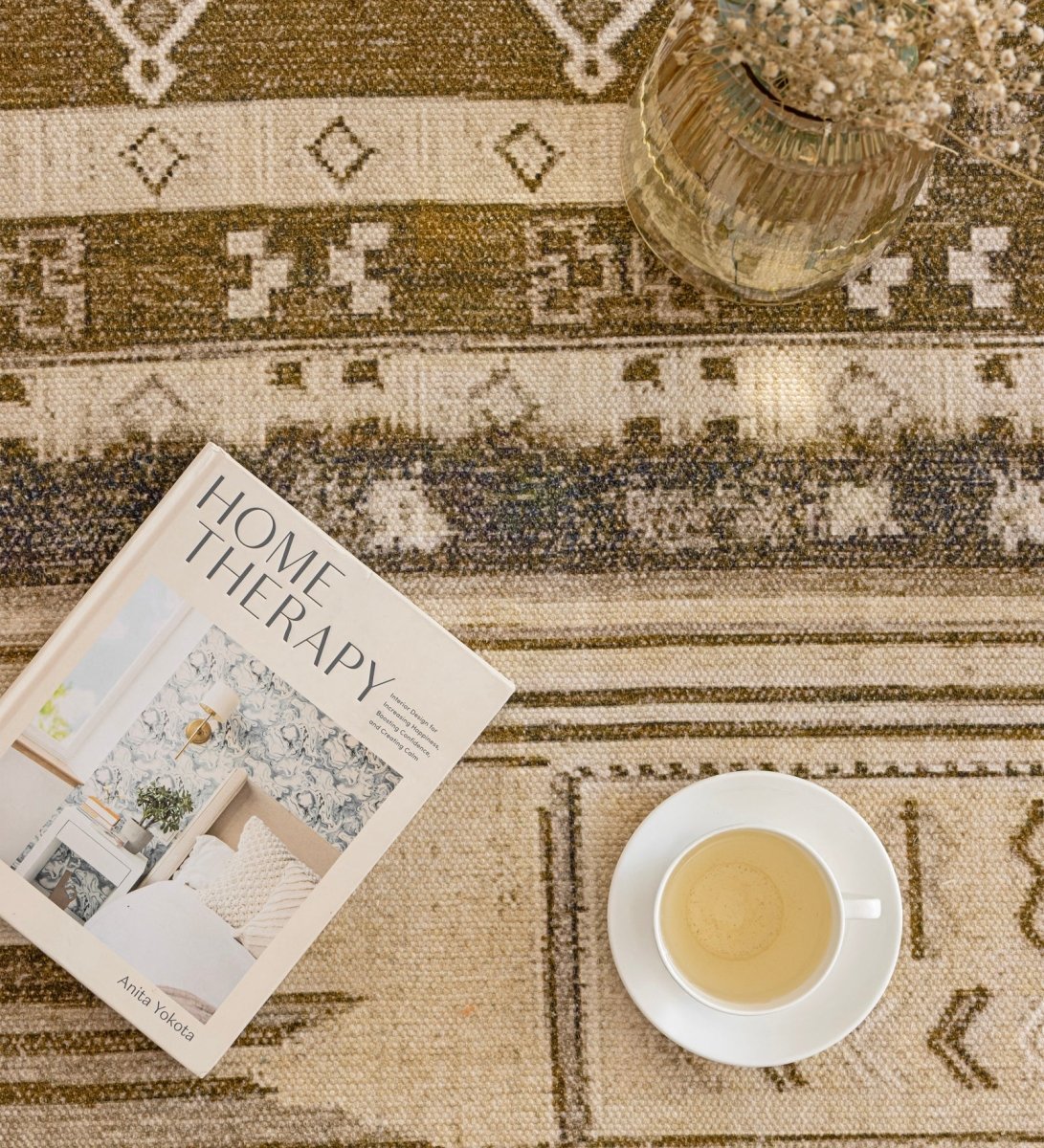 Desert Mosaic Heritage rug - side view