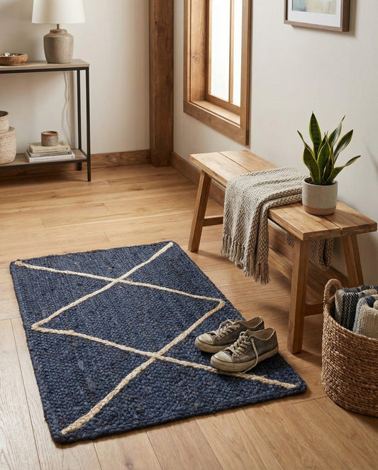 Handmade Braided Jute Rug