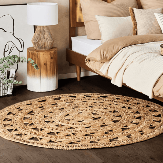 DIKILI - Handcrafted Braided Jute Rug