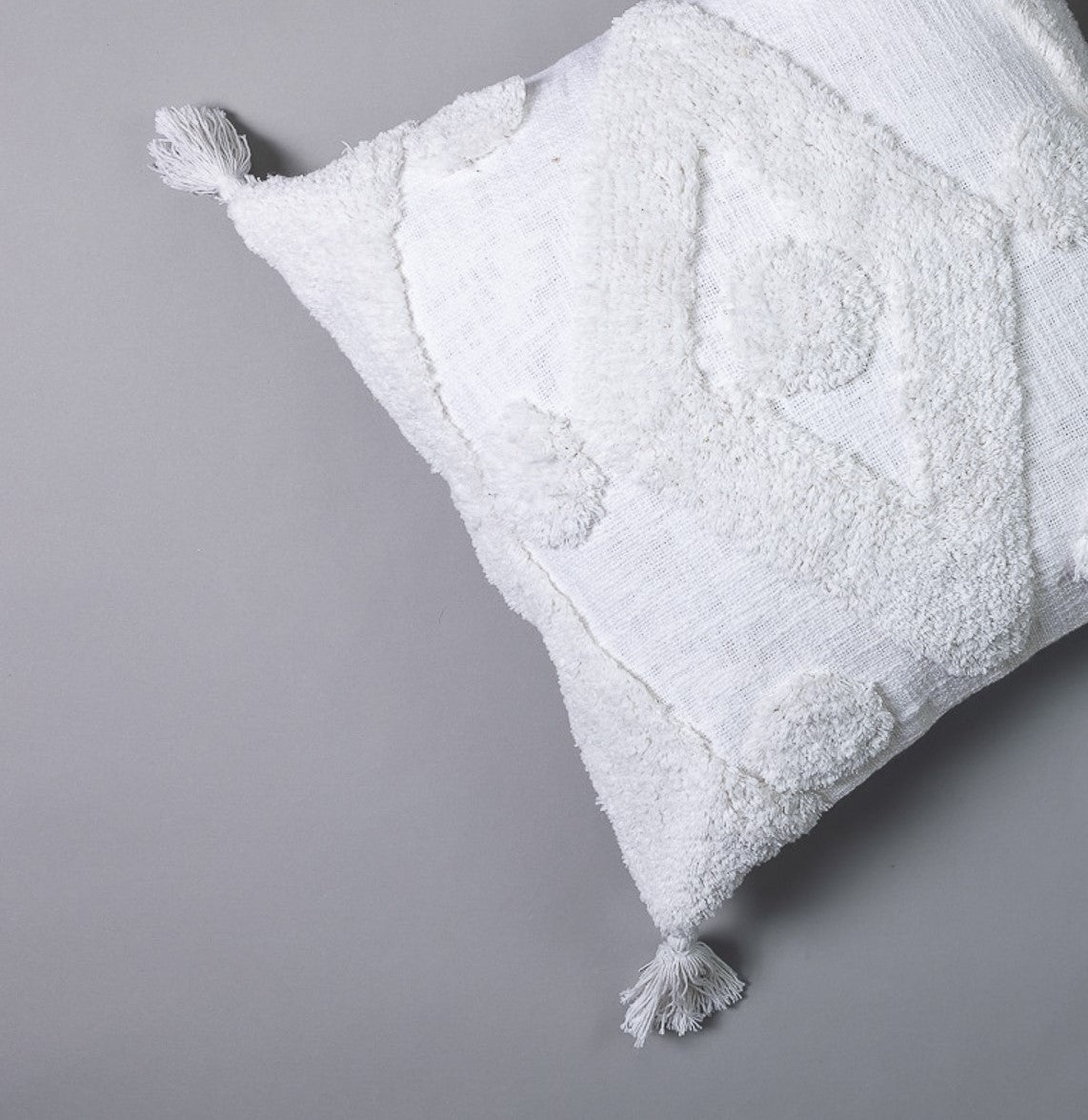DIKJOT   - Tufted Decorative Pillow Cover