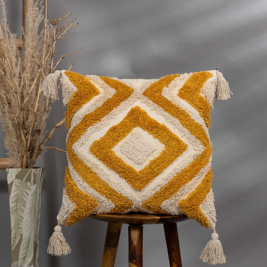 DIVINA  - Soft Tufted Square Cushion Cover