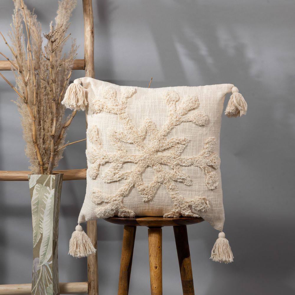 DOLICHOS  -  Plush Tufted Pillow Cover