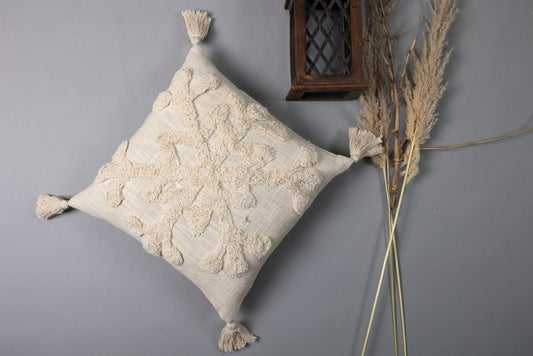 Dolichos pillow cover - styled room view