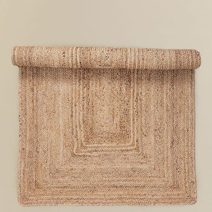 Dortyol hand-braided jute area rug - main product view