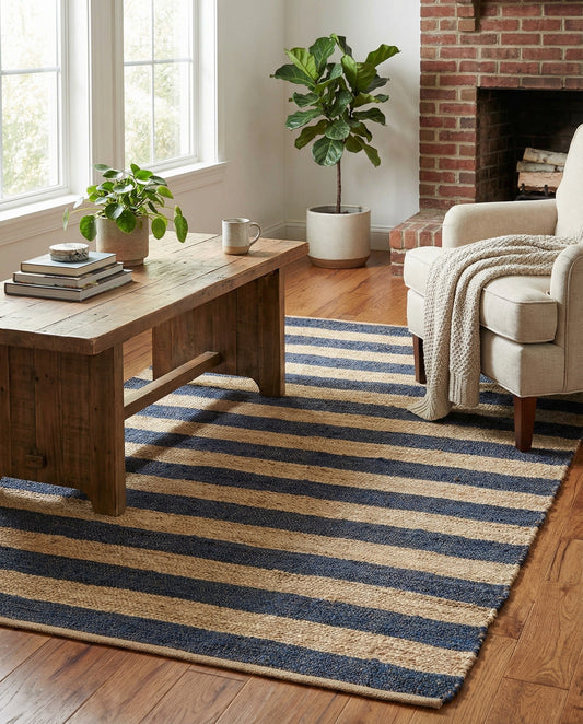 Handmade Braided Jute Rug