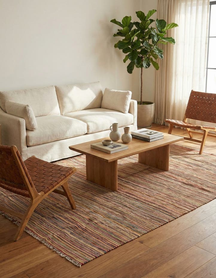 Chindi Cotton Hand-Woven Area Rug