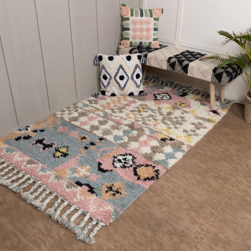 ERBAA - HAND WOVEN WOOL RUG