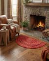 Braided Chindi Hand-Braided Table Runner Rug 100% Recycled Cotton