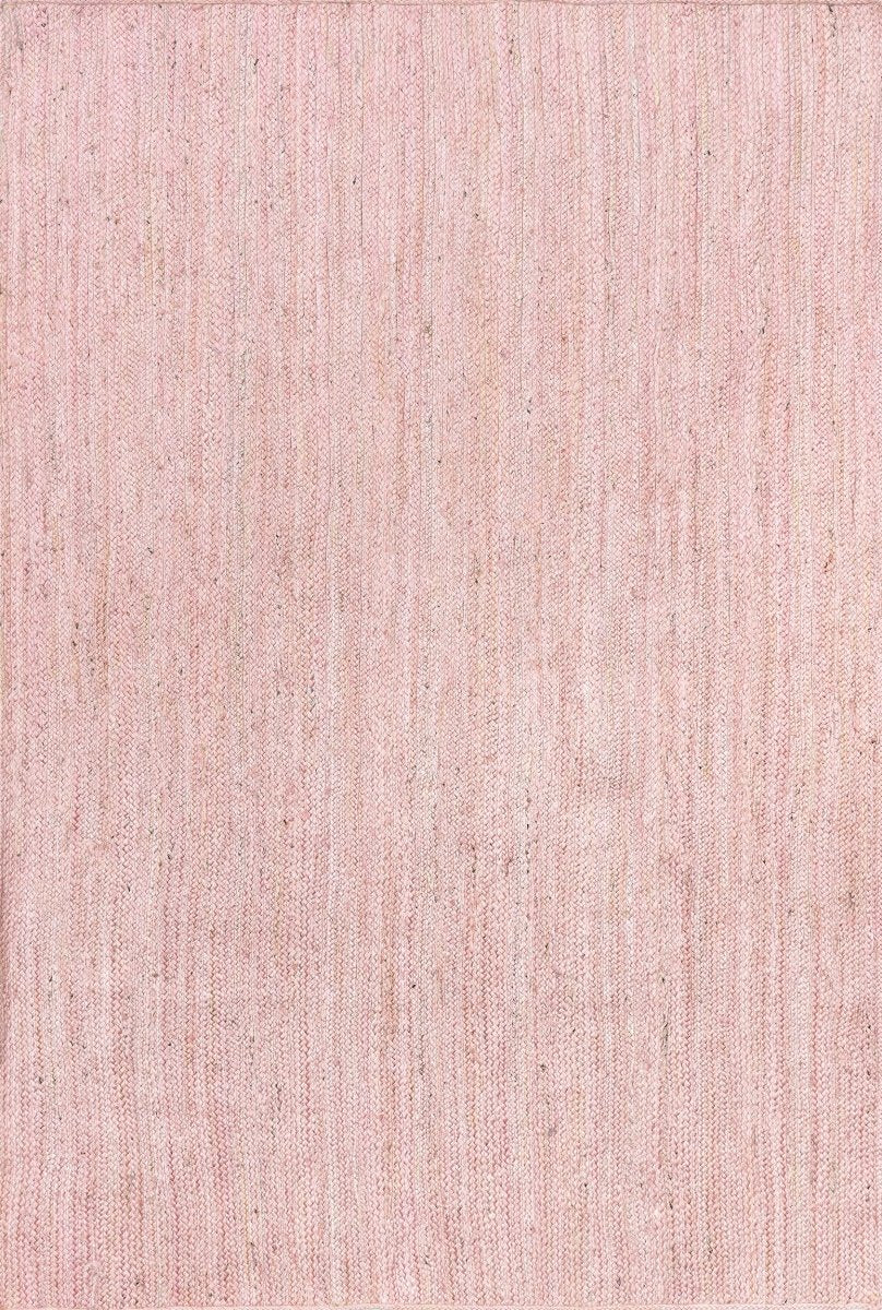 FIONA PINK BRAIDED RUG