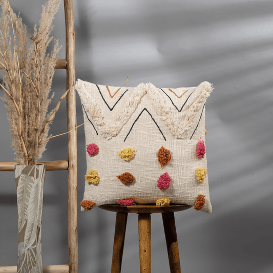 FLOSHY - Artful Embroidered Pillow Cover
