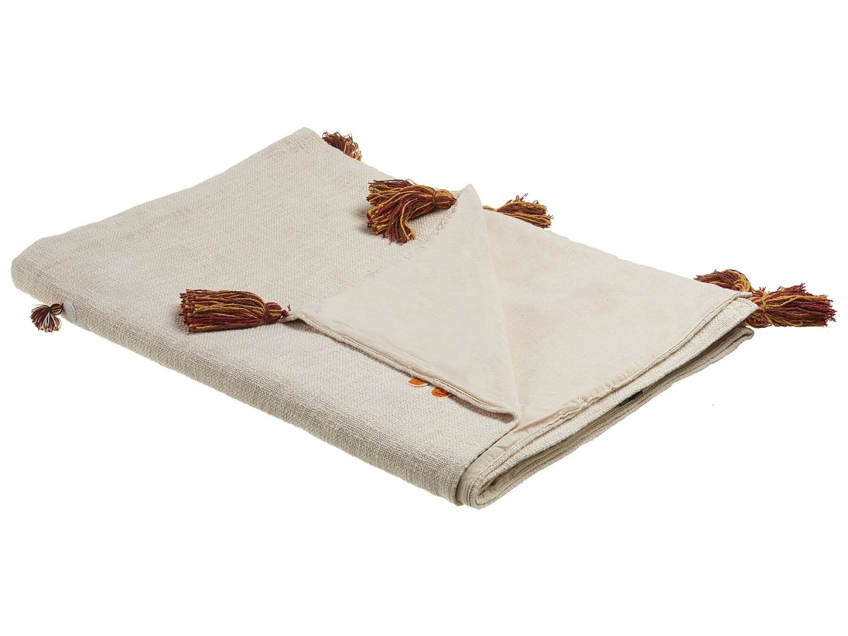 GODAVARI - Cotton Embroidery Throw
