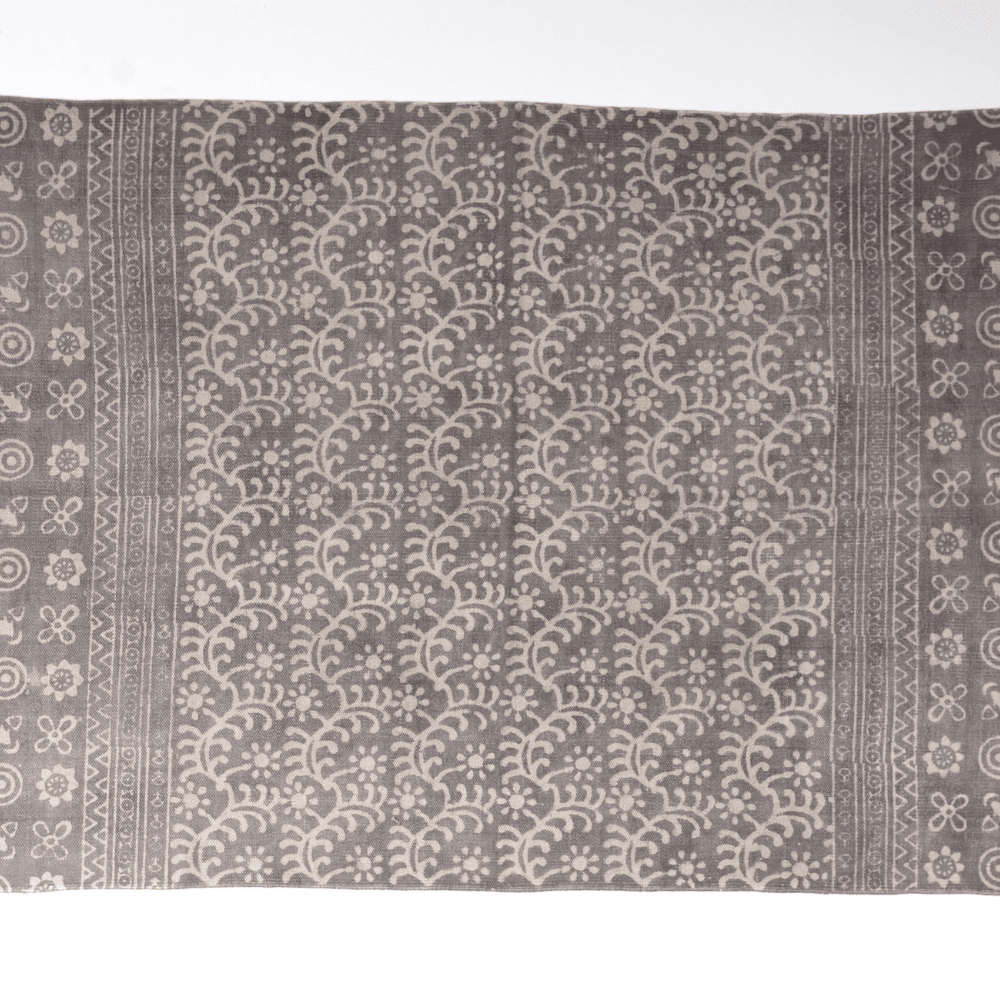 GOGAI - Hand Block Printed Cotton Rug