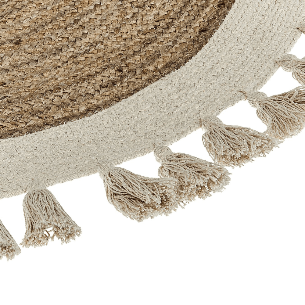 GOYNE - Handcrafted Braided Jute Rug
