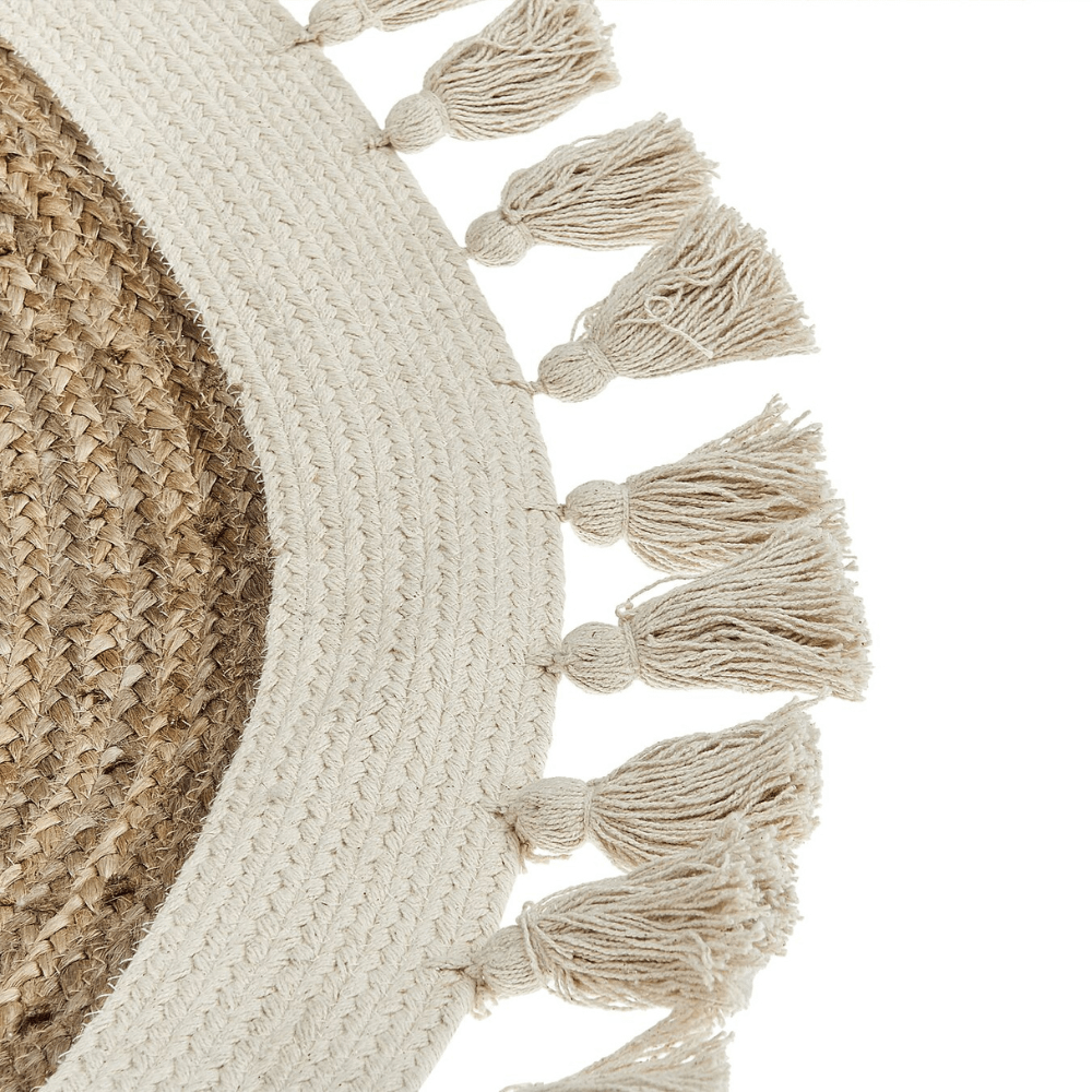 GOYNE - Handcrafted Braided Jute Rug