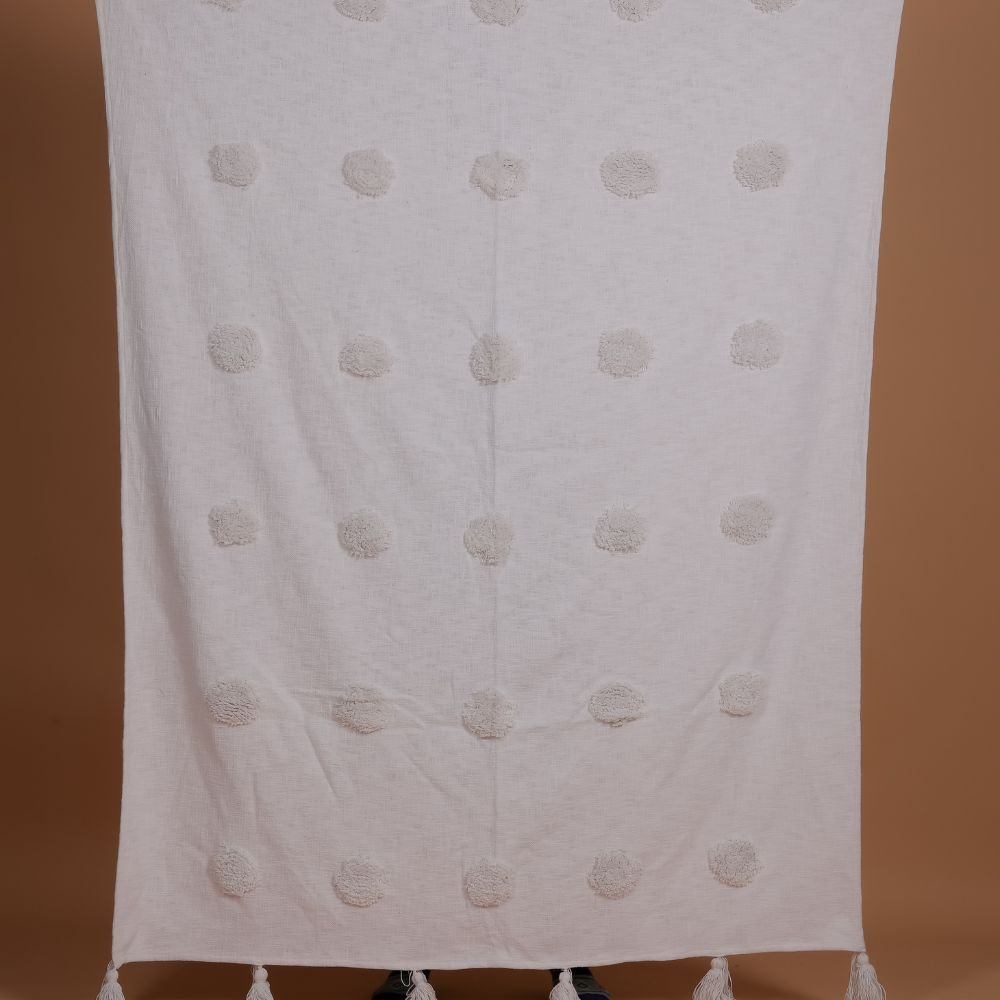 HALAYAH - Soft Tufted Throw Blanket