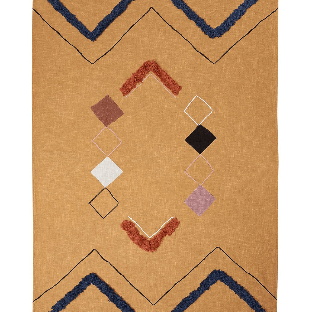 HALPOLA - Cotton Embroidery Throw
