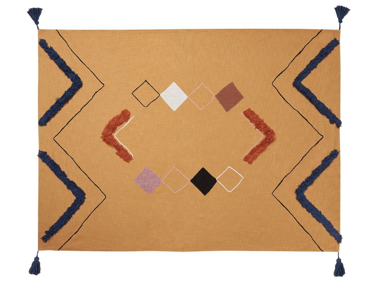 HALPOLA - Cotton Embroidery Throw