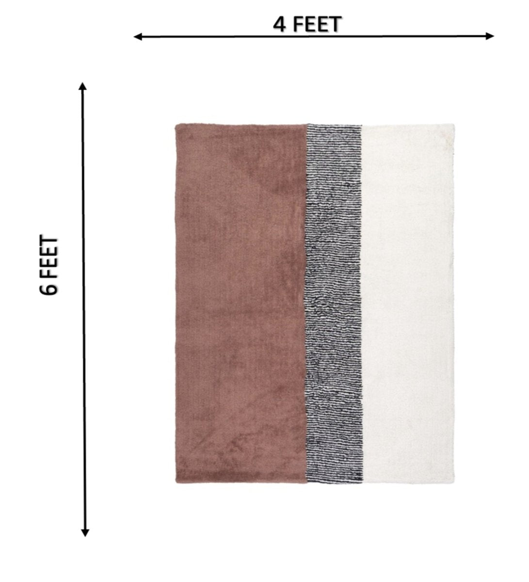 Harmony Colorblock Hand Tufted hand-tufted cotton area rug - main product view