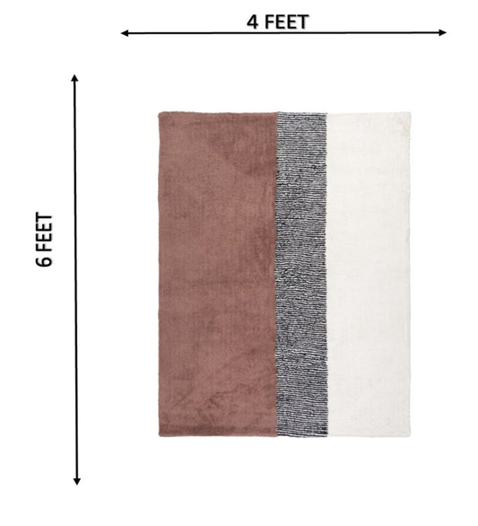 Harmony Colorblock Hand Tufted hand-tufted cotton area rug - main product view