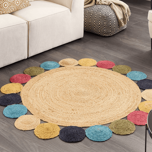 INCIK - Handcrafted Braided Jute Rug