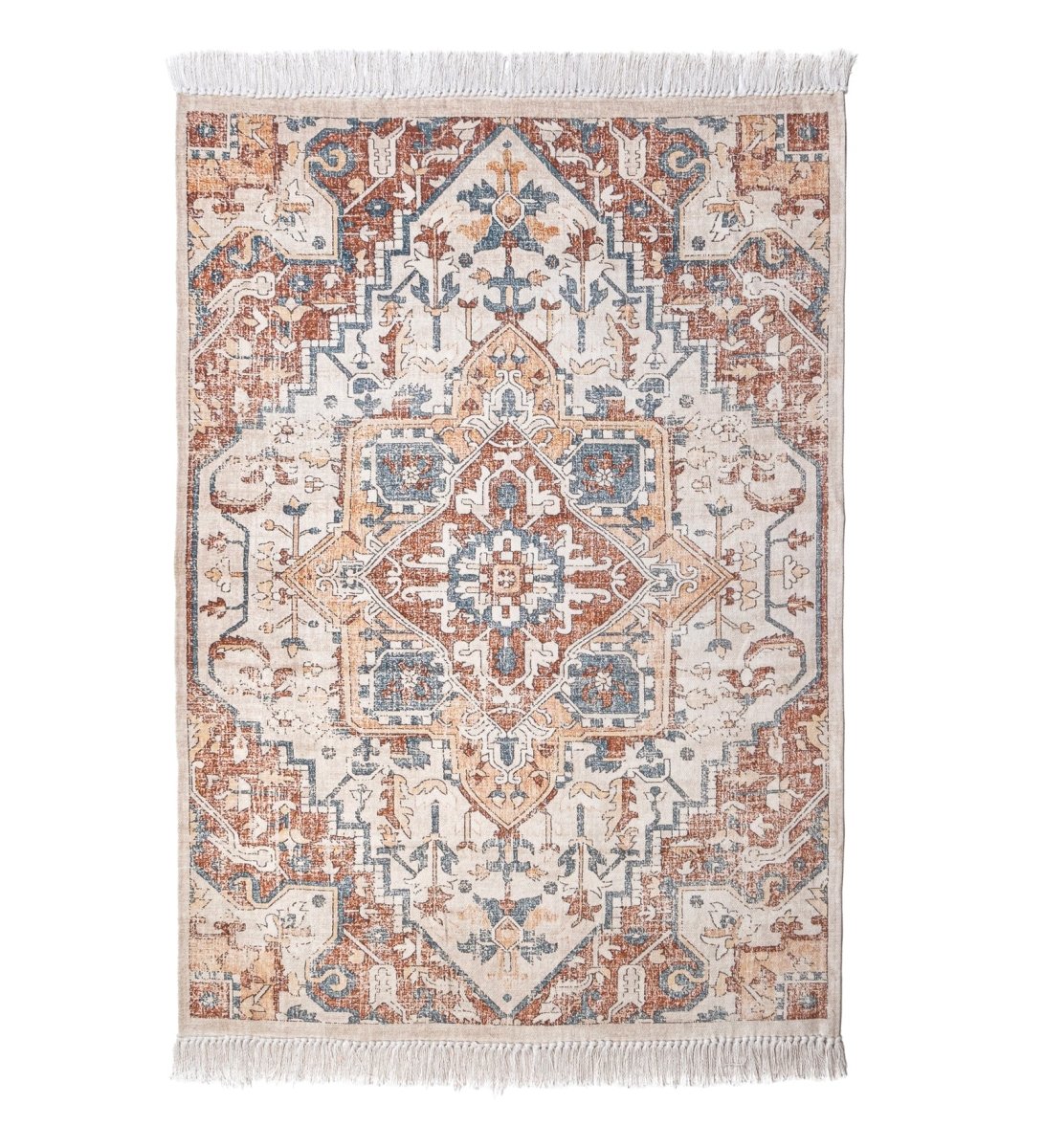 Ivory Meadow Vintage rug - detail view