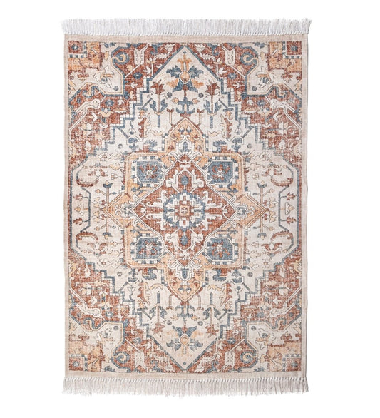 Ivory Meadow Vintage rug - detail view
