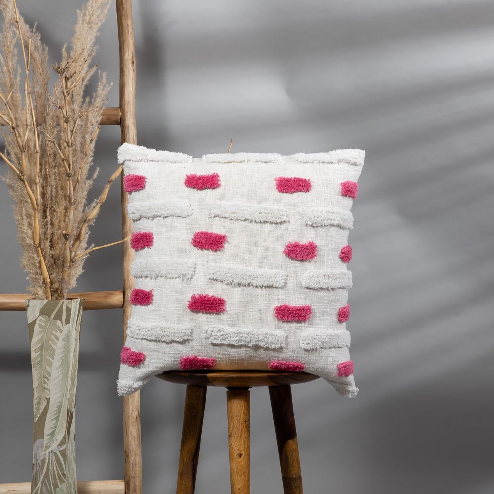 JAMMU  -  Plush Tufted Pillow Cover