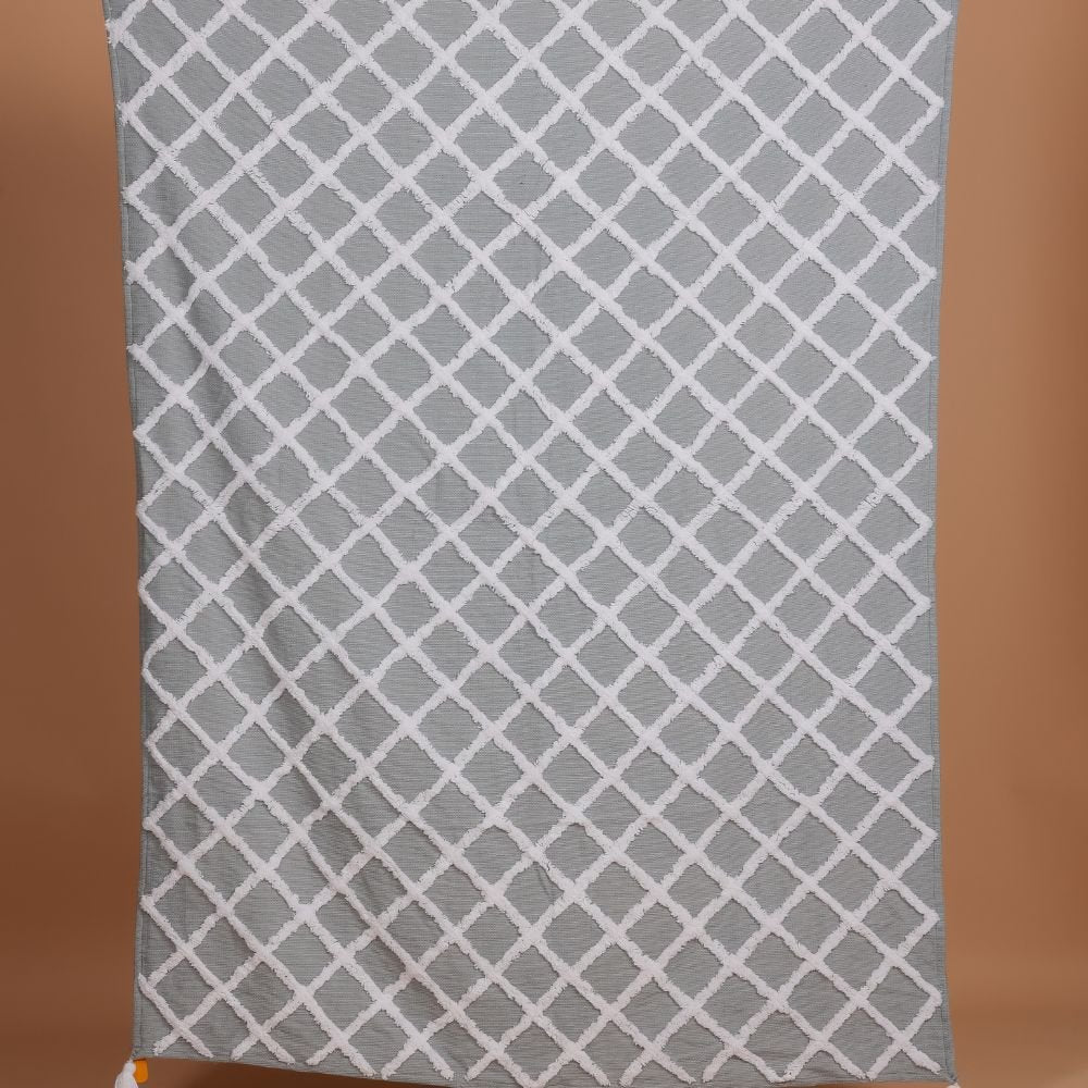 JUDE - Soft Tufted Throw Blanket