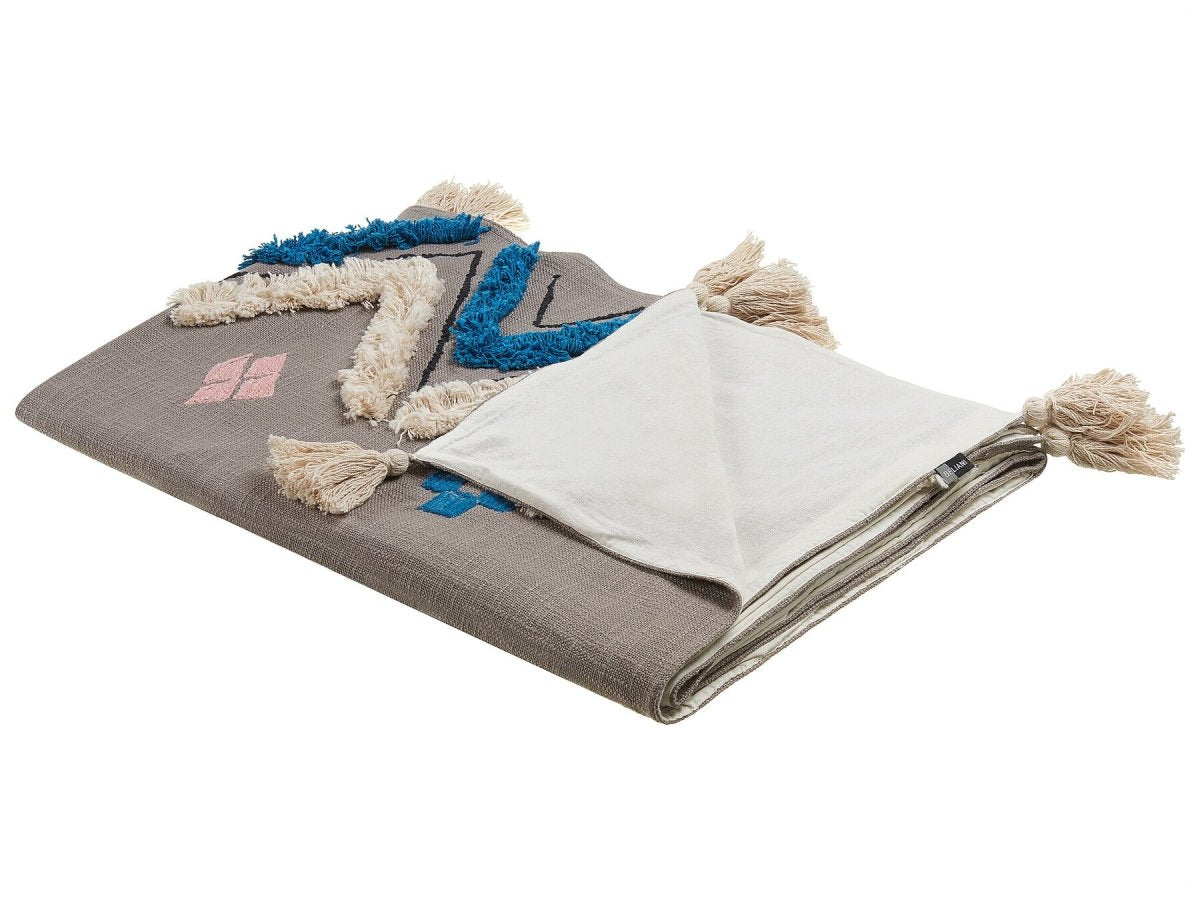 KANDILI - Cotton Embroidery Throw