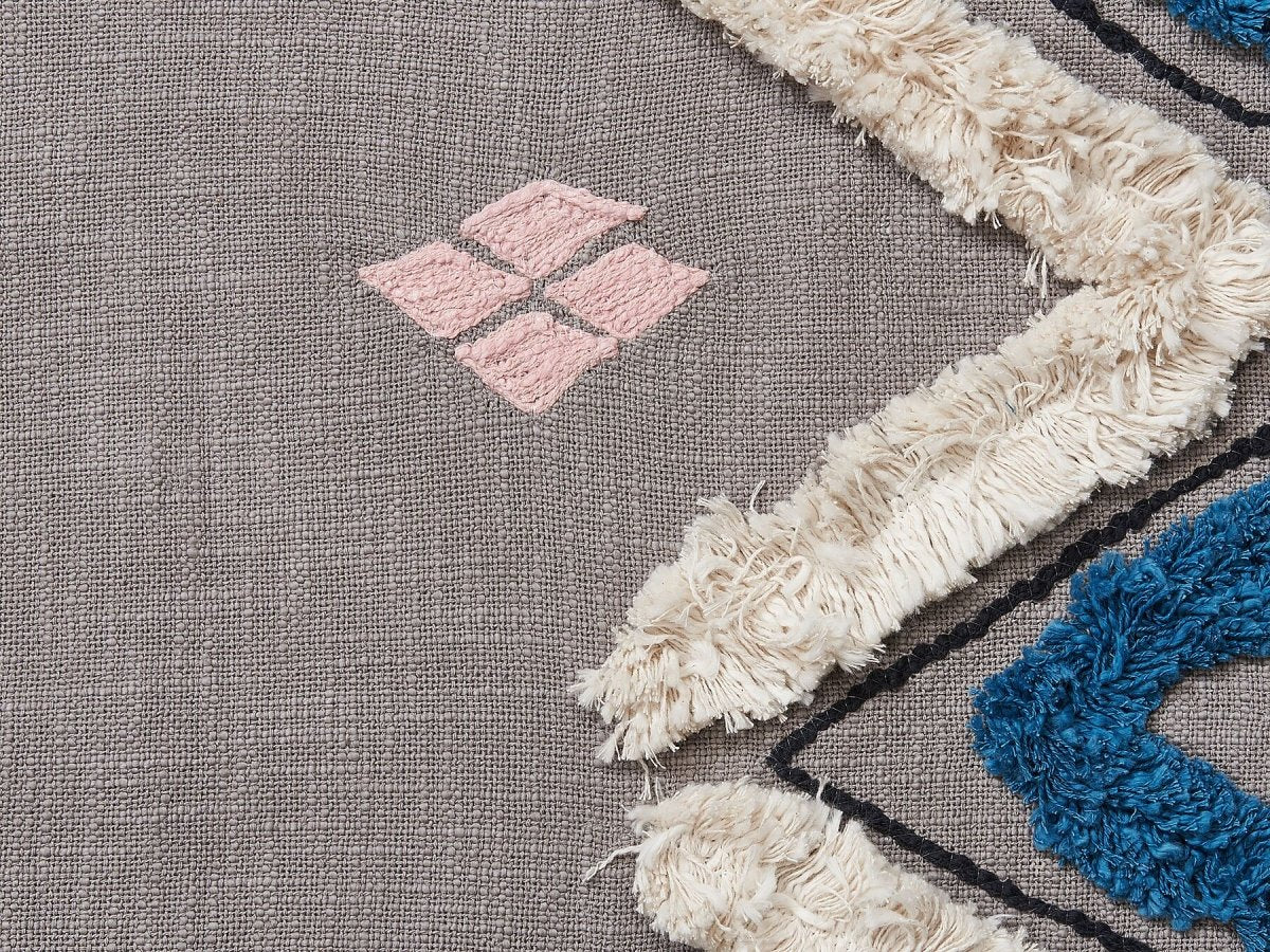 KANDILI - Cotton Embroidery Throw