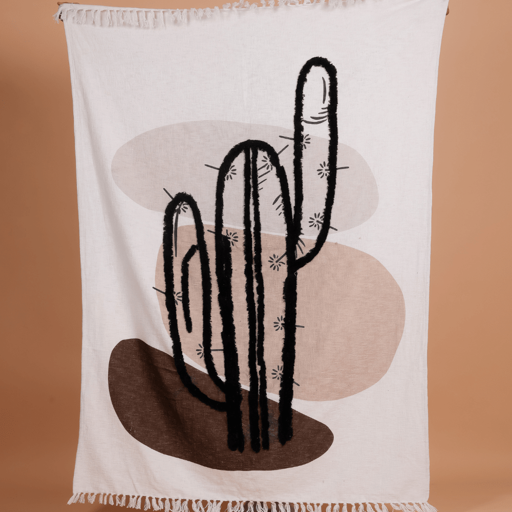 KAWERI - Modern Design Printed Throw Blanket