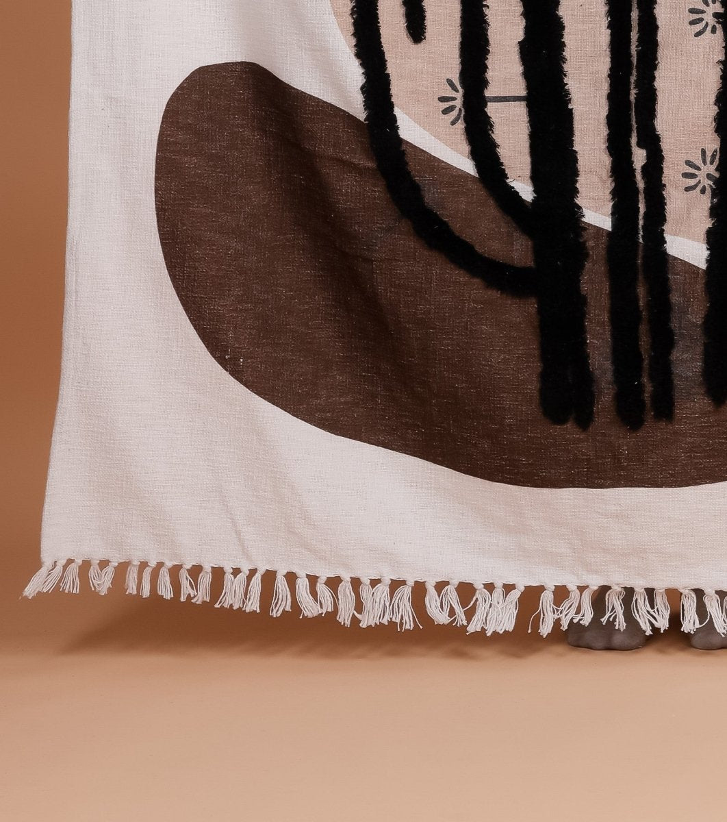 KAWERI - Modern Design Printed Throw Blanket