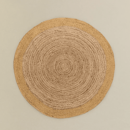 Kerer hand-braided jute area rug - main product view