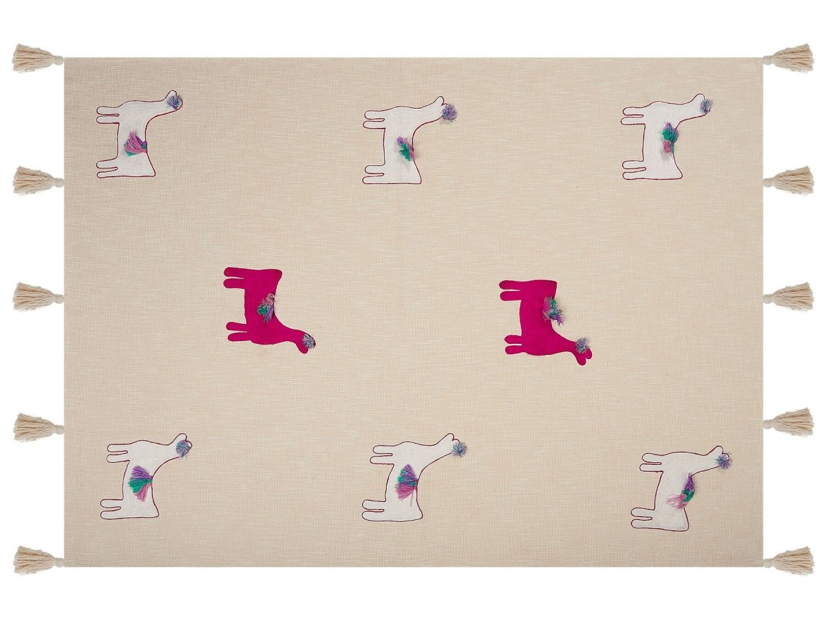 KHARI - Decorative Embroidery Throw Blanket