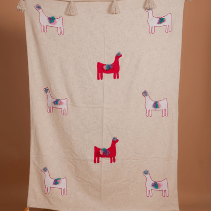 Khari throw - detail view