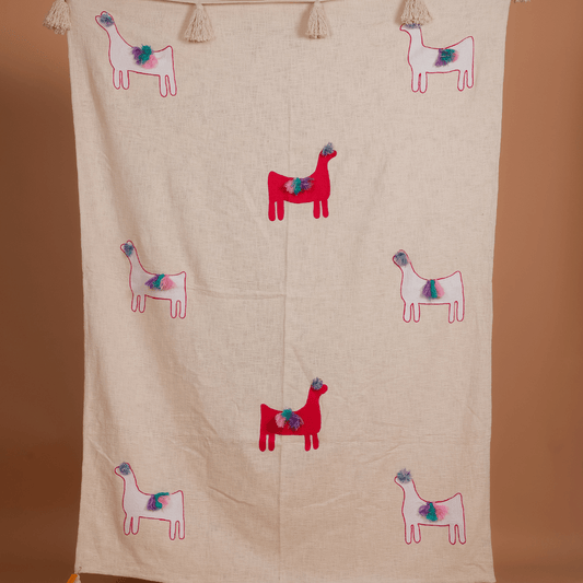 Khari throw - detail view
