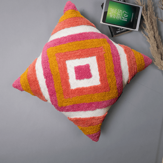 KIRIS    - Artisan Tufted Pillow Cover