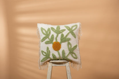 Lablab pillow cover - detail view