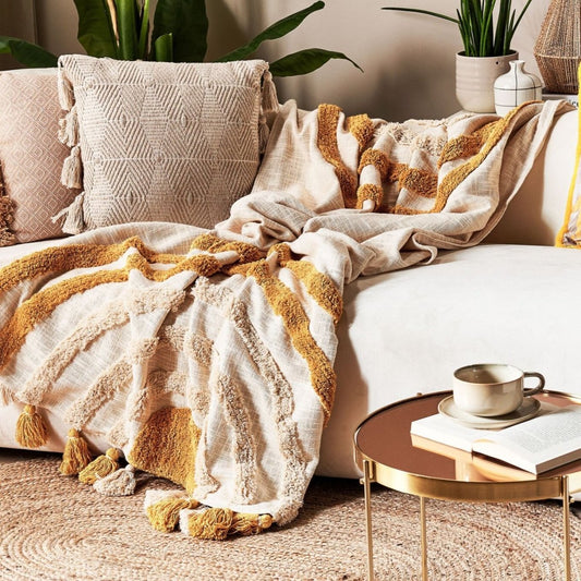 LABYAR - Modern Tufted Throw