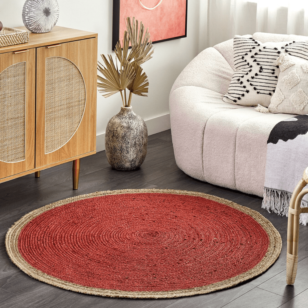 LEVENTLER - Handcrafted Braided Jute Rug