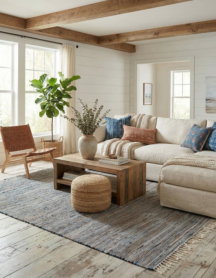 Chindi Cotton Hand-Woven Area Rug