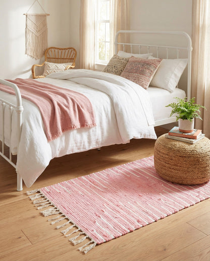 Hand Woven Chindi Cotton Rug