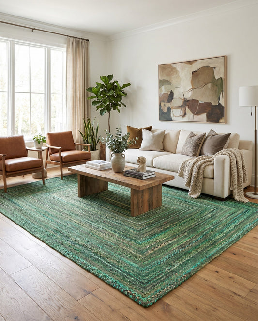 Handmade Braided Chindi Rug