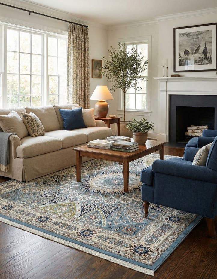 Chindi Cotton Hand-Woven Area Rug