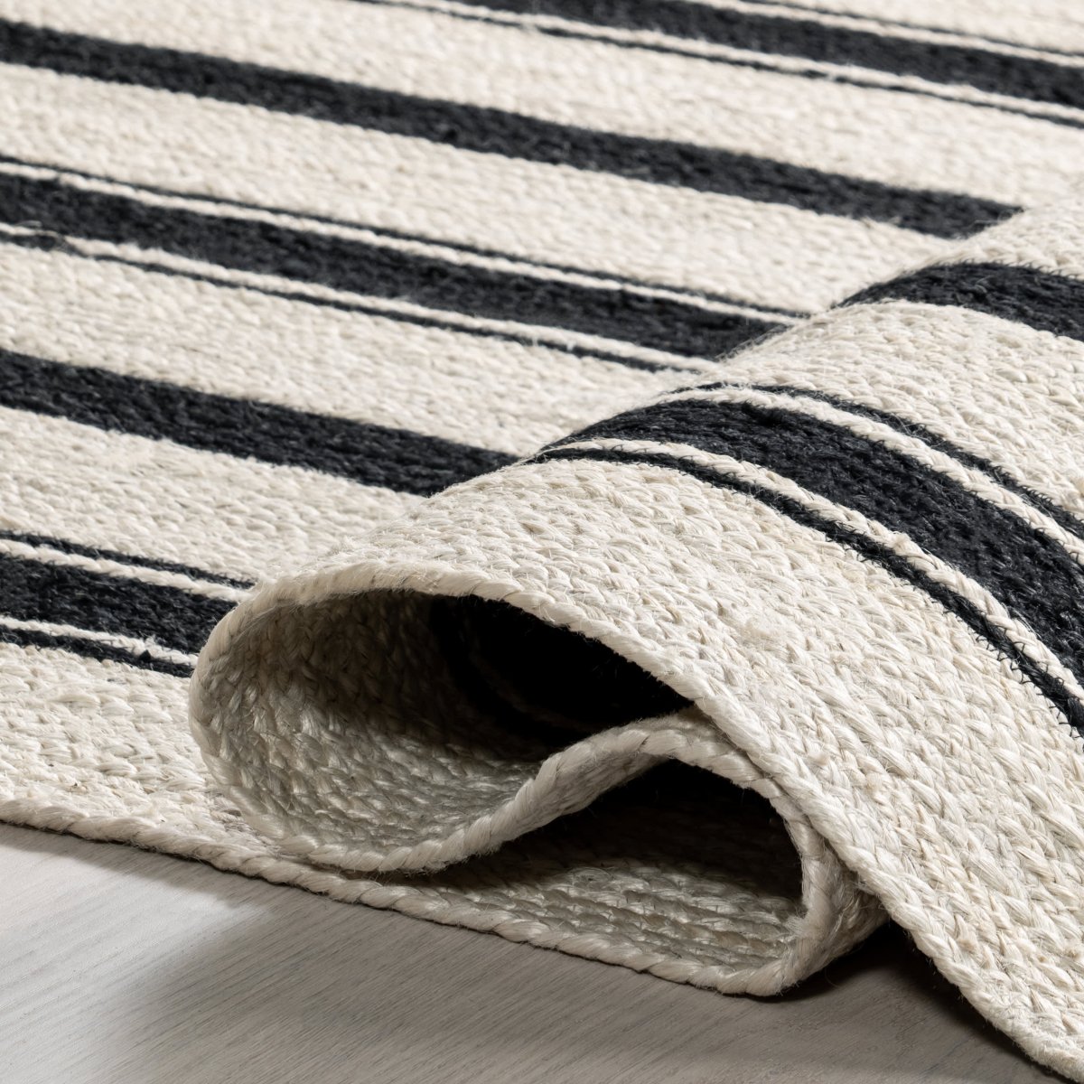 LUMINA STRIPED BRAIDED RUG