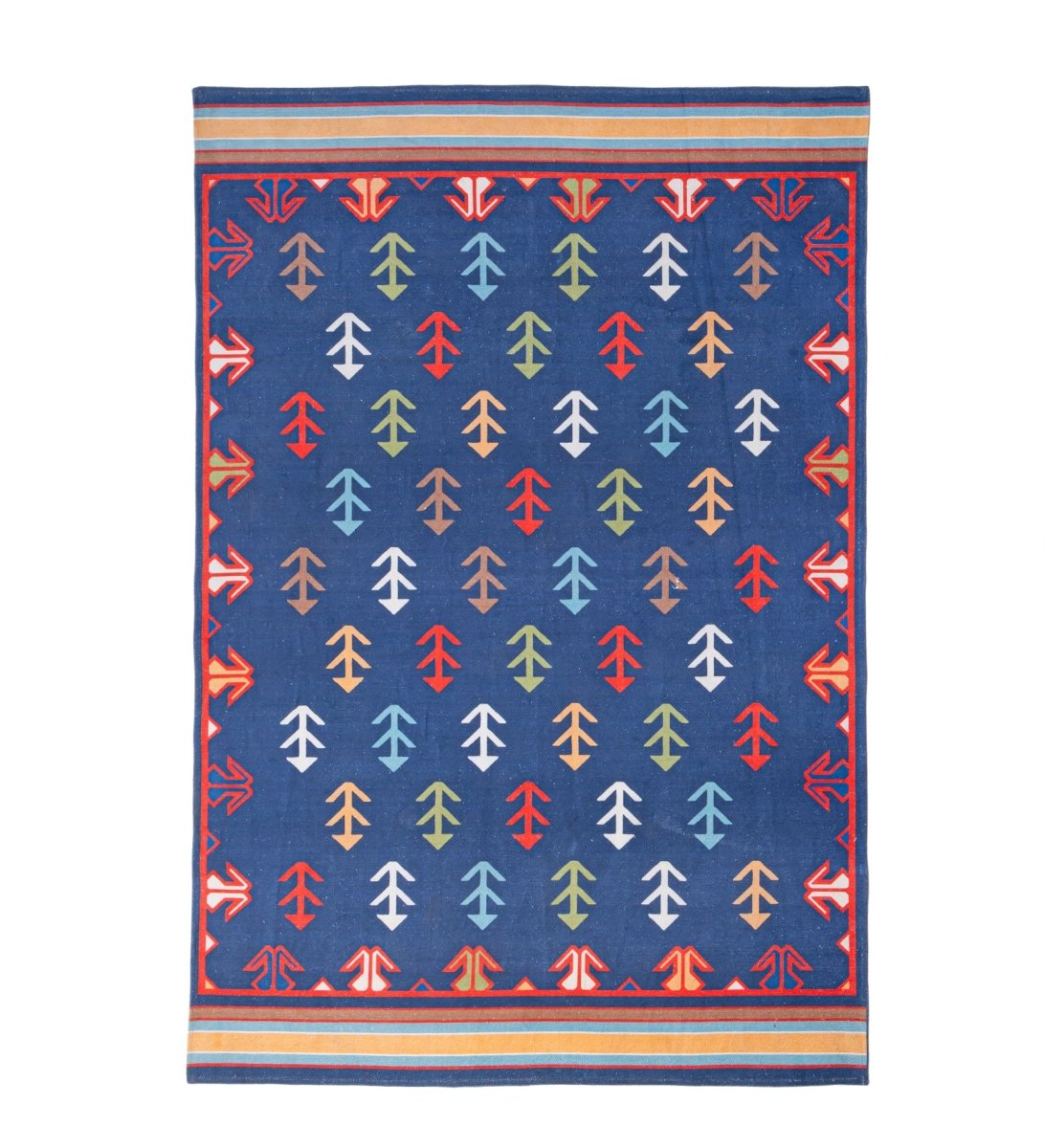 Midnight Nomad Arrow rug - texture close-up