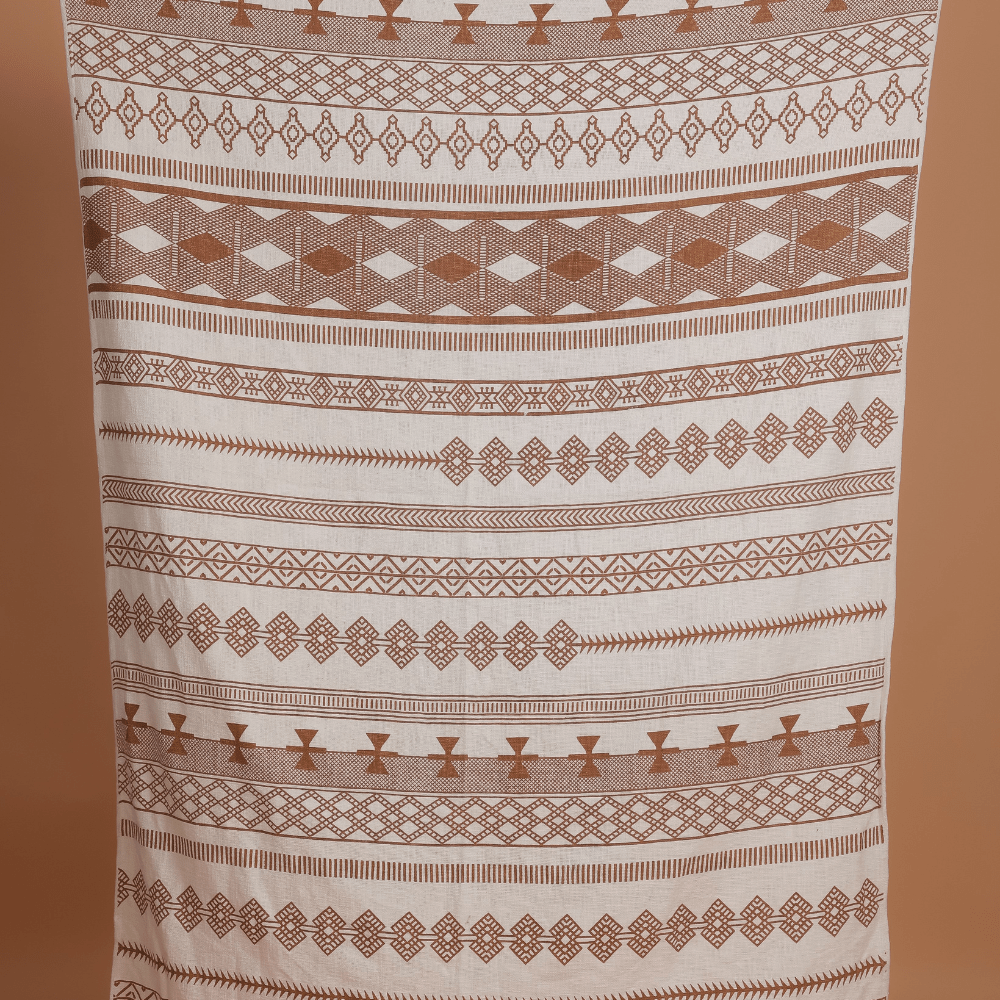 MORENA - Hand Block Printed Throw